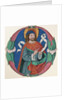 Manuscript Illumination with the Figure of a Saint in an Initial O, ca. 1480 by Unknown