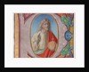 Manuscript Illumination with Salvator Mundi in an Initial P, from a Choir Book, early 16th century by Unknown