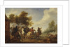 A Cavalry Engagement by Adam Frans van der Meulen
