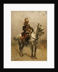A Cavalryman, 1884 by Alphonse de Neuville