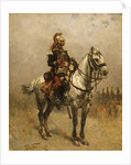 A Cavalryman, 1884 by Alphonse de Neuville