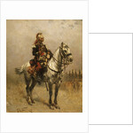 A Cavalryman, 1884 by Alphonse de Neuville