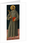 Saint Francis of Assisi, ca. 1480-81 by Antoniazzo Romano