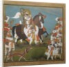 Maharana Bhim Singh and Retinue Embark on a Hunt, ca. 1805-10 by Chokha