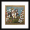 Maharana Bhim Singh and Retinue Embark on a Hunt, ca. 1805-10 by Chokha