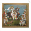 Maharana Bhim Singh and Retinue Embark on a Hunt, ca. 1805-10 by Chokha