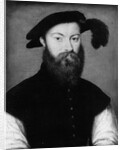 Portrait of a Man with a Black-Plumed Hat, ca. 1535-40 by Corneille de Lyon