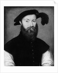 Portrait of a Man with a Black-Plumed Hat, ca. 1535-40 by Corneille de Lyon