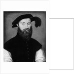 Portrait of a Man with a Black-Plumed Hat, ca. 1535-40 by Corneille de Lyon
