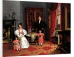 The Family of John Q. Aymar, ca. 1833 by George W Twibill