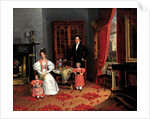 The Family of John Q. Aymar, ca. 1833 by George W Twibill