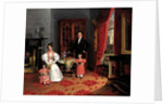 The Family of John Q. Aymar, ca. 1833 by George W Twibill