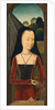 Young Woman with a Pink, ca. 1485-90 by Hans Memling