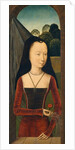 Young Woman with a Pink, ca. 1485-90 by Hans Memling