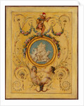 Door panel from the 'Cabinet Turc' of Comte d'Artois at Versailles, 1781 by Jean-Simeon Rousseau de la Rottiere