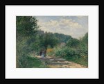 A Road in Louveciennes, ca. 1870 by Pierre-Auguste Renoir