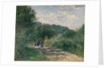 A Road in Louveciennes, ca. 1870 by Pierre-Auguste Renoir