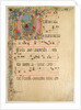Manuscript Leaf with Entry into Jerusalem on Palm Sunday in an Initial D…, 15th-16th century by Bartolomeo di Domenico di Guido