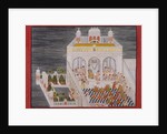 Maharana Ari Singh with His Courtiers Being Entertained at the Jagniwas Water Palace, dated 1767 by Bhima