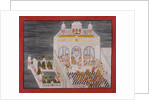 Maharana Ari Singh with His Courtiers Being Entertained at the Jagniwas Water Palace, dated 1767 by Bhima