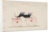 Design for 4 seat Phaeton, no top, no. 936, 1850-70 by Brewster & Co