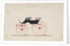 Design for 4 seat Phaeton, no top, no. 936, 1850-70 by Brewster & Co