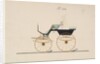 Design for 4 seat Phaeton, no top, no. 1016, 1850-70 by Brewster & Co