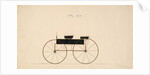 Design for Wagon, no. 313, ca. 1850 by Brewster & Co