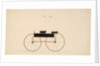 Design for Wagon, no. 313, ca. 1850 by Brewster & Co
