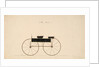 Design for Wagon, no. 313, ca. 1850 by Brewster & Co