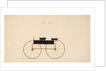 Design for Wagon, no. 313, ca. 1850 by Brewster & Co
