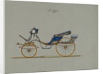 Design for Cabriolet or Victoria, no. 3785, 1882 by Brewster & Co