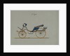 Design for Cabriolet or Victoria, no. 3785, 1882 by Brewster & Co