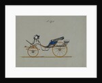 Design for Cabriolet or Victoria, no. 3785, 1882 by Brewster & Co