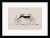 Design for 4 seat Phaeton, no top, no. 3390, 1878 by Brewster & Co