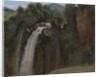 Waterfall at Terni, 1826 by Jean-Baptiste-Camille Corot