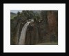 Waterfall at Terni, 1826 by Jean-Baptiste-Camille Corot