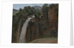 Waterfall at Terni, 1826 by Jean-Baptiste-Camille Corot
