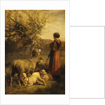 Springtime by Charles Emile Jacque