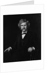 Mark Twain, 1890 by Charles Noel Flagg