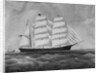 The Ship 'John W. Brewer', ca. 1845 by Unknown