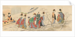 Three Gods of Good Fortune Visit the Yoshiwara…, early 19th century by Hosoda Eishi