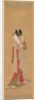 Courtesan with a Letter in Her Mouth, 1756-1815 by Hosoda Eishi