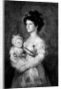 Infanta María Luisa and Her Son Carlos Luis by Goya (copy after)