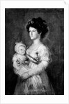 Infanta María Luisa and Her Son Carlos Luis by Goya (copy after)