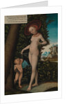 Venus with Cupid the Honey Thief, ca. 1580-1620 by Lucas Cranach the Elder (copy after)