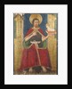 Panel with Saint John the Baptist Enthroned from Retable, 15th century by Domingo Ram