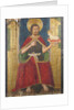 Panel with Saint John the Baptist Enthroned from Retable, 15th century by Domingo Ram