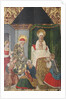 Panel with the Birth of St. John the Baptist from Retable, 15th century by Domingo Ram