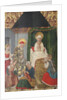 Panel with the Birth of St. John the Baptist from Retable, 15th century by Domingo Ram